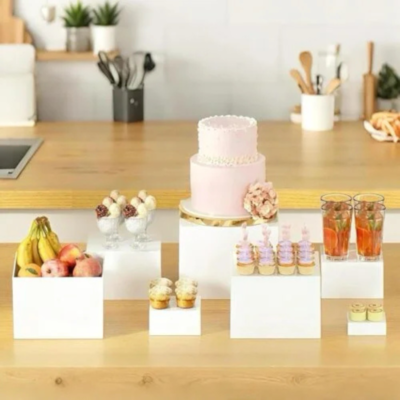 Dessert risers - 8 Pcs