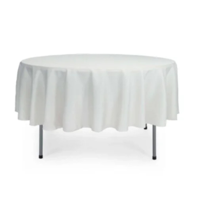 table-1-1.png White Round Tablecloth - 90 inch