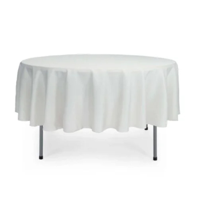 table-1-1.png White Round Tablecloth - 90 inch
